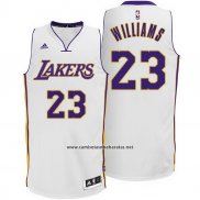 Camiseta Los Angeles Lakers Lou Williams #23 Blanco
