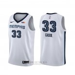 Camiseta Memphis Grizzlies Marc Gasol #33 Association Blanco