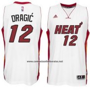 Camiseta Miami Heat Goran Dragic #12 Blanco