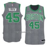 Camiseta Navidad 2018 Boston Celtics Kadeem Allen #45 Verde