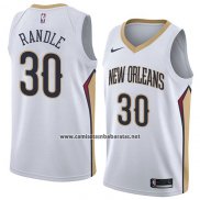 Camiseta New Orleans Pelicans Julius Randle #30 Association 2018 Blanco