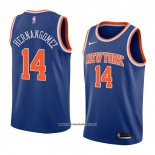 Camiseta New York Knicks Willy Hernangomez #14 Icon 2018 Azul