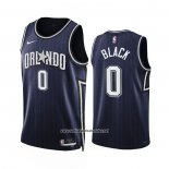 Camiseta Orlando Magic Anthony Black #0 Ciudad 2023-24 Azul