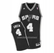 Camiseta San Antonio Spurs Danny Green #4 Negro