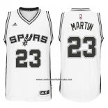 Camiseta San Antonio Spurs Kevin Martin #23 Blanco