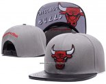 Gorra Chicago Bulls Gris Negro8