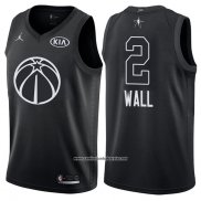 Camiseta All Star 2018 Washington Wizards John Wall #2 Negro