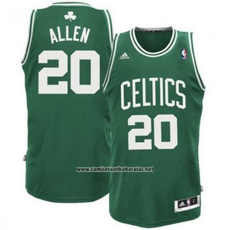Camiseta Boston Celtics Ray Allen #20 Verde