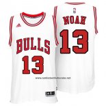 Camiseta Chicago Bulls Joakim Noah #13 Blanco