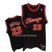 Camiseta Chicago Bulls Michael Jordan #23 Retro 1984-85 Negro