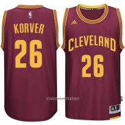 Camiseta Cleveland Cavaliers Kyle Korver #26 2015 Rojo
