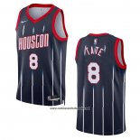 Camiseta Houston Rockets Jae'sean Tate #8 Ciudad 2022-23 Negro