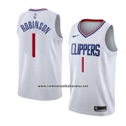 Camiseta Los Angeles Clippers Jerome Robinson #1 Association 2018 Blanco