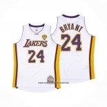 Camiseta Los Angeles Lakers Kobe Bryant #24 Mitchell & Ness 2009-10 Blanco