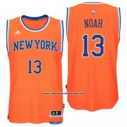 Camiseta New York Knicks Joakim Noah #13 Naranja
