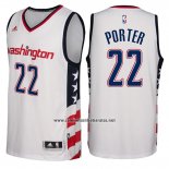 Camiseta Washington Wizards Otto Porter #22 2016-17 Blanco