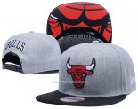 Gorra Chicago Bulls Gris Negro4