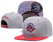 Gorra Toronto Raptors Gris Rojo1