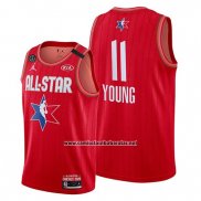 Camiseta All Star 2020 Atlanta Hawks Trae Young #11 Rojo