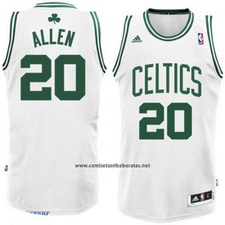 Camiseta Boston Celtics Ray Allen #20 Blanco