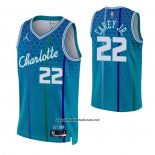Camiseta Charlotte Hornets Vernon Carey JR. #22 Ciudad 2021-22 Azul