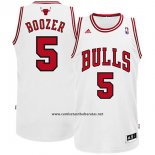Camiseta Chicago Bulls Carlos Boozer #5 Blanco
