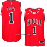 Camiseta Chicago Bulls Derrick Rose #1 Rojo