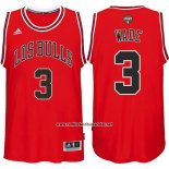 Camiseta Chicago Bulls Dwyane Wade #3 Rojo