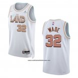 Camiseta Cleveland Cavaliers Dean Wade #32 Ciudad 2022-23 Blanco