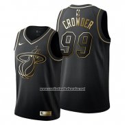 Camiseta Golden Edition Miami Heat Jae Crowder #99 2019-20 Negro
