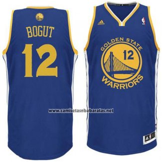 Camiseta Golden State Warriors Andrew Bogut #12 Azul