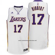 Camiseta Los Angeles Lakers Roy Hibbert #17 Blanco