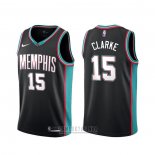 Camiseta Memphis Grizzlies Brandon Clarke #15 Classic Negro