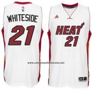 Camiseta Miami Heat Hassan Whiteside #21 Blacno