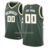 Camiseta Milwaukee Bucks Nike Personalizada 17-18 Verde