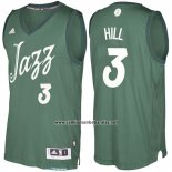 Camiseta Navidad 2016 Utah Jazz George Hill #3 Veder