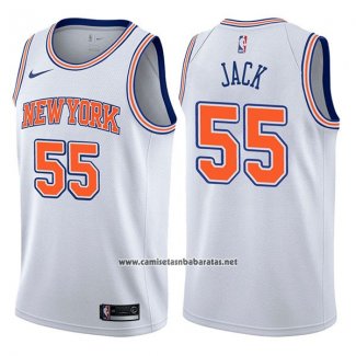 Camiseta New York Knicks Jarrett Jack #55 Statement 2017-18 Blanco