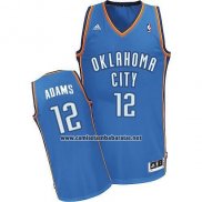 Camiseta Oklahoma City Thunder Steven Adams #12 Azul