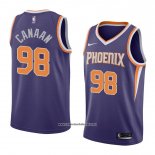 Camiseta Phoenix Suns Isaiah Canaan #98 Icon 2018 Violeta