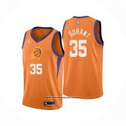 Camiseta Phoenix Suns Kevin Durant #35 Statement 2021 Naranja