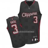 Camiseta Ritmo Moda Los Angeles Clippers Chris Paul #3 Negro