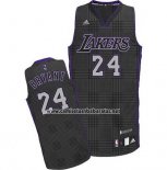 Camiseta Ritmo Moda Los Angeles Lakers Kobe Bryant #24 Negro
