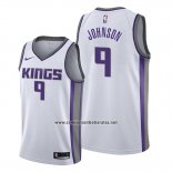 Camiseta Sacramento Kings B.j. Johnson #9 Association Blanco