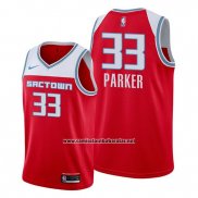 Camiseta Sacramento Kings Jabari Parker #33 Ciudad 2019-20 Rojo