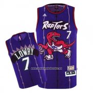 Camiseta Toronto Raptors Kyle Lowry #7 Retro Violeta