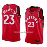 Camiseta Toronto Raptors Malachi Richardson #23 Icon 2018 Rojo