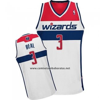 Camiseta Washington Wizards Bradley Beal #3 Blanco