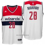 Camiseta Washington Wizards Ian Mahinmi #28 Blanco