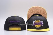 Gorra Los Angeles Lakers Snapbacks Negro Amarillo