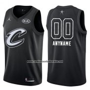 Camiseta All Star 2018 Cleveland Cavaliers Nike Personalizada Negro